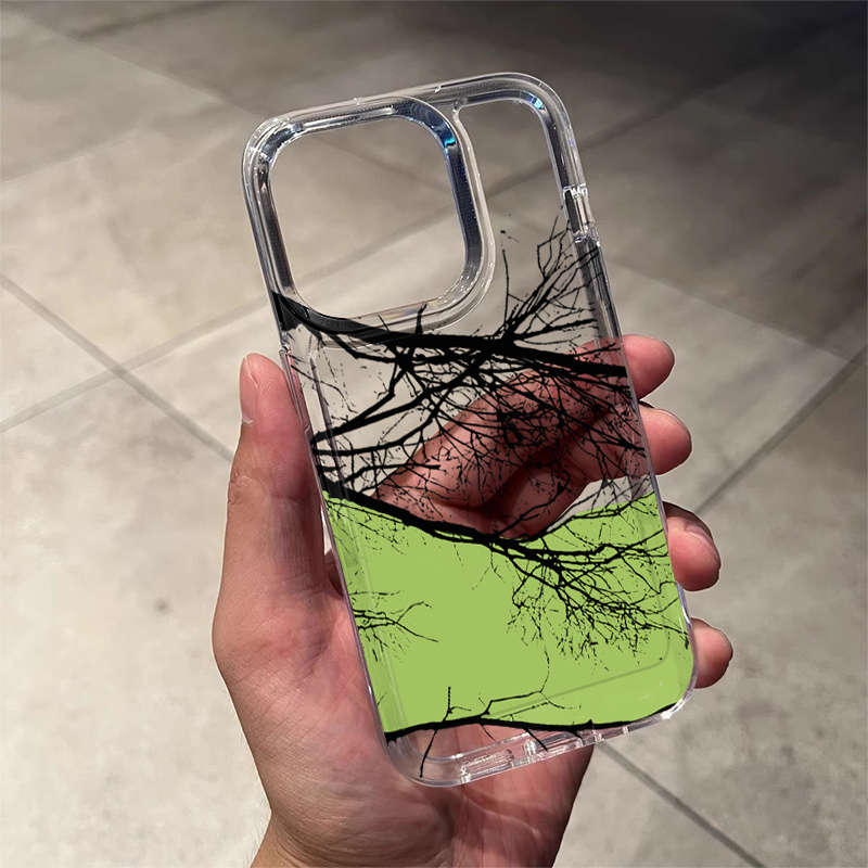 1Pc Transparent For iPhone 11 Pro Phone Case Phone Cover
