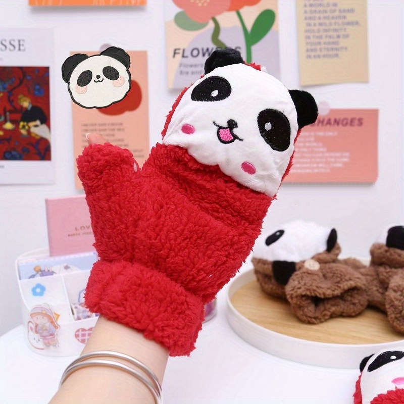 Winter Gloves Color Red Quantity 1 Pair