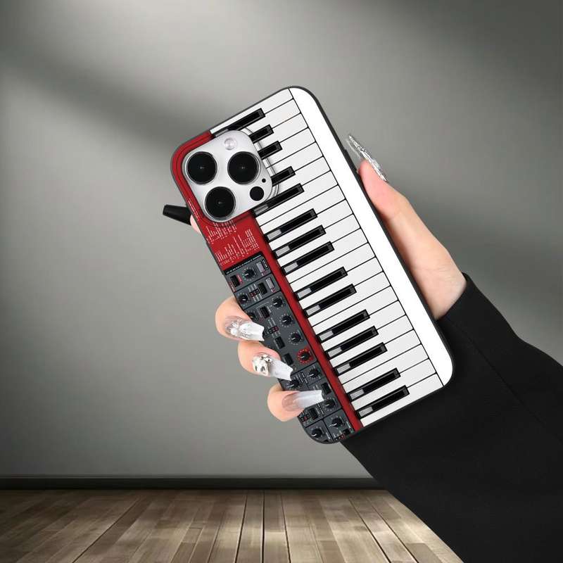 1Pc Mixed Color For iPhone 7 Plus 8 Plus Piano Sound Phone Case