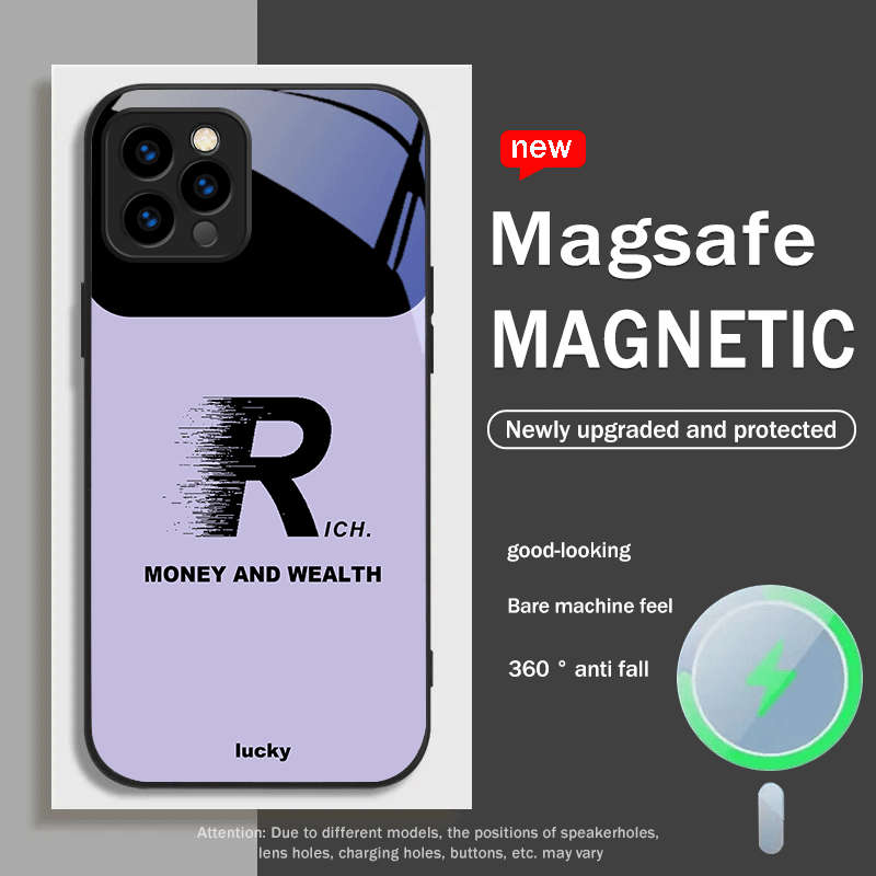 1Pc Mixed Color For iPhone X XS Letter R Pattern Phone Case