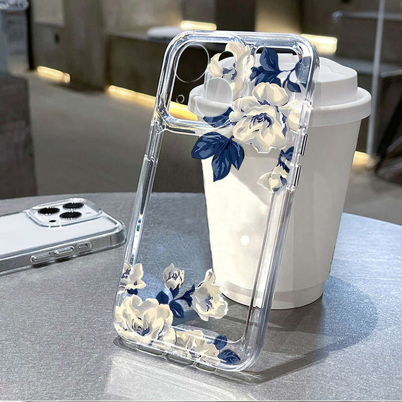 1Pc Transparent For iPhone 7 8 Se2 Se3 Phone Case Phone Cover