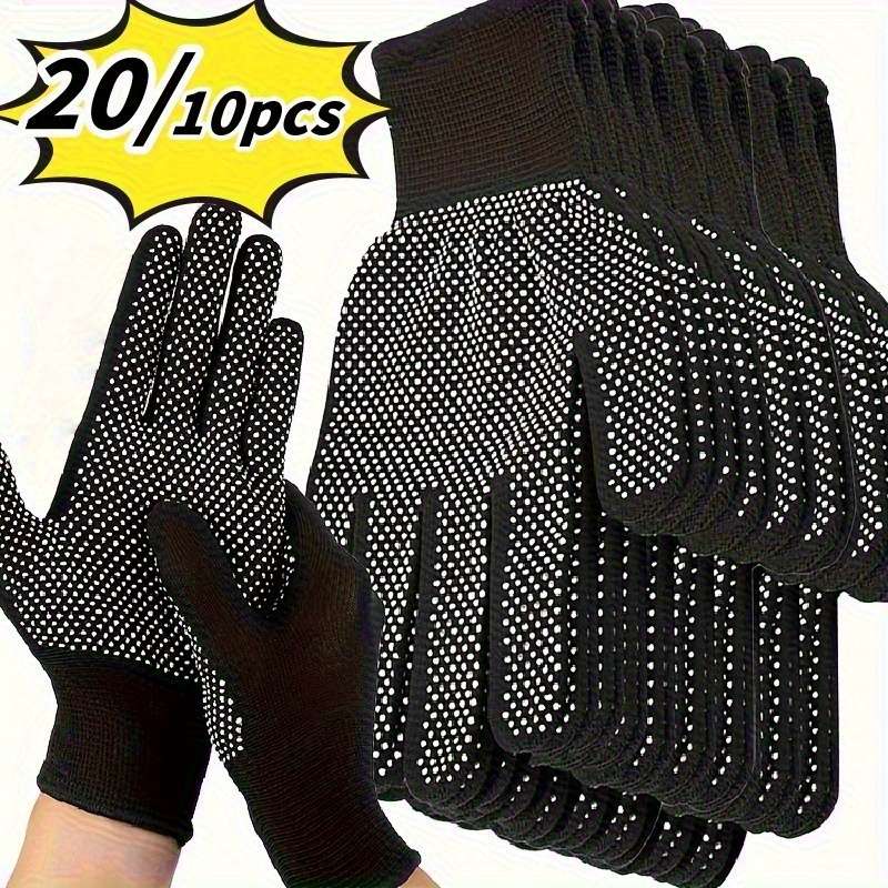 Work Gloves Color Grey Size 20Pcs  10 Pairs