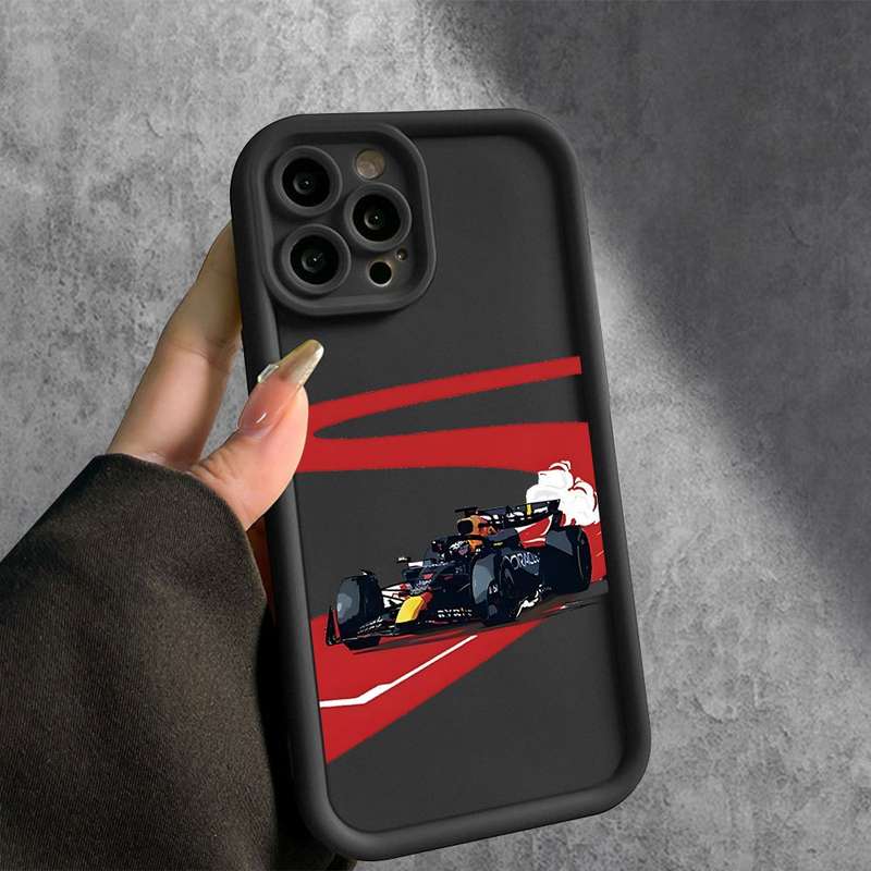 1Pc Black For iPhone 7 Plus Cool Racing Car Design Phone Case