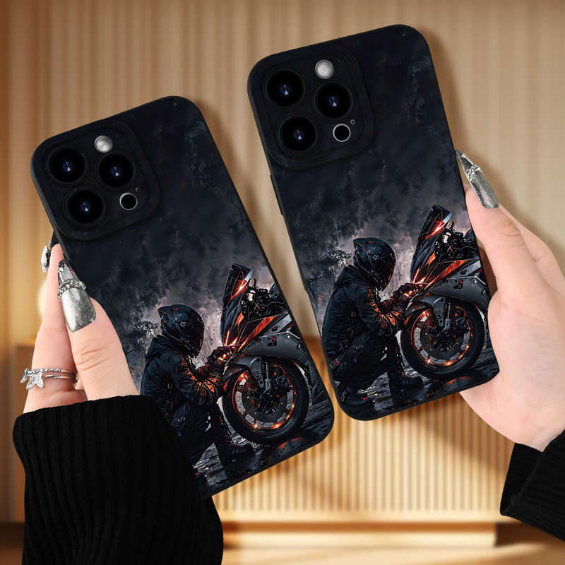 1Pc Black For iPhone 7 Plus 8 Plus Phone Case Phone Cover