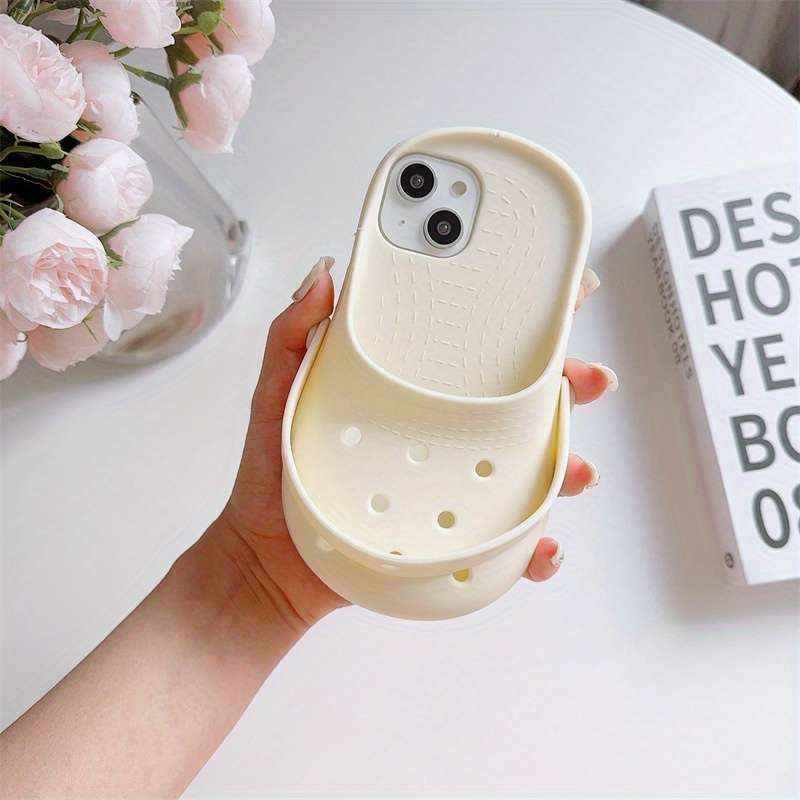 1Pc Beige For iPhone 14 Pro Max Phone Case Phone Cover