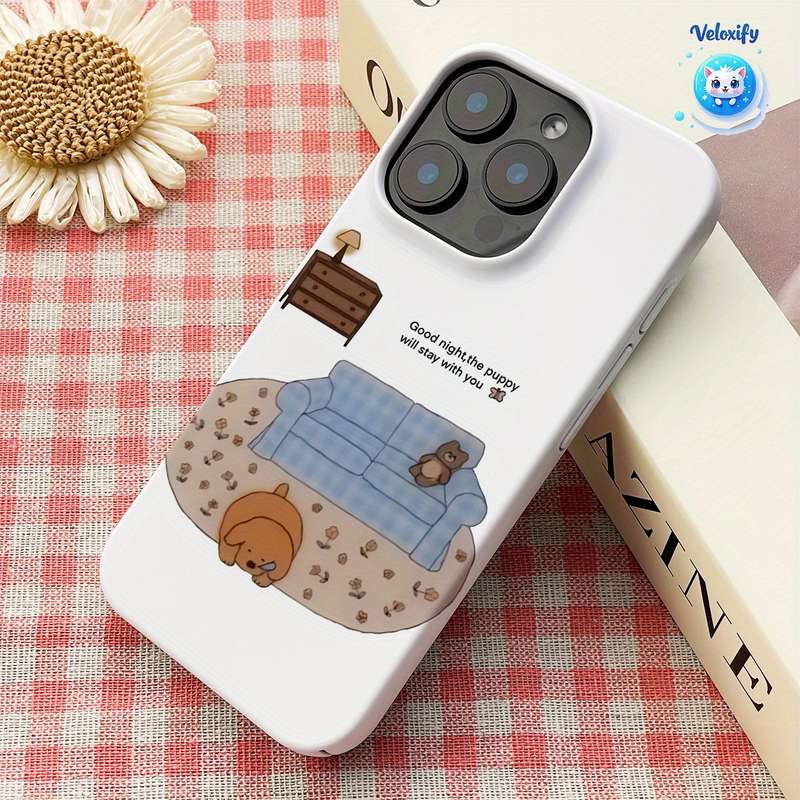 1Pc Mixed Color For iPhone 11 Pro Max Dog Design Phone Case