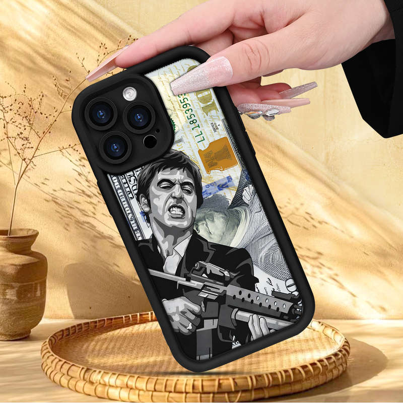 1Pc Black For iPhone 7 Plus 8 Plus Phone Case Phone Cover