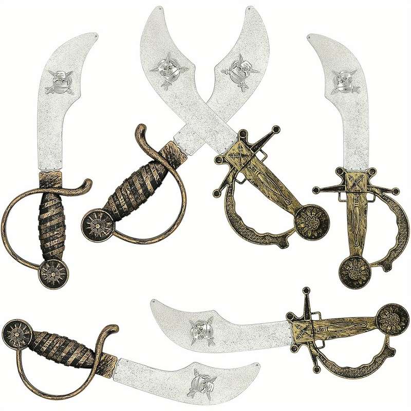 Toy Weapons Quantity 6Pcs