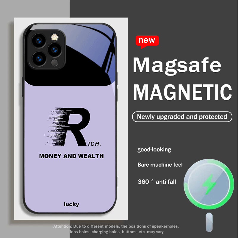1Pc Mixed Color For iPhone X XS Letter R Pattern Phone Case