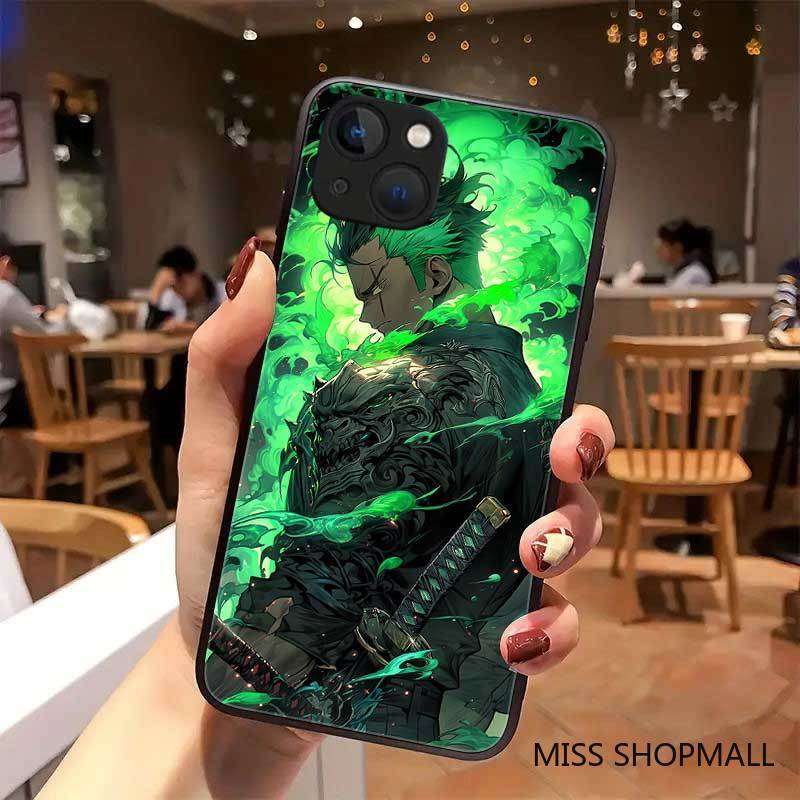 1Pc Mixed Color For iPhone 14 Plus Comic Design Stylish Phone Case