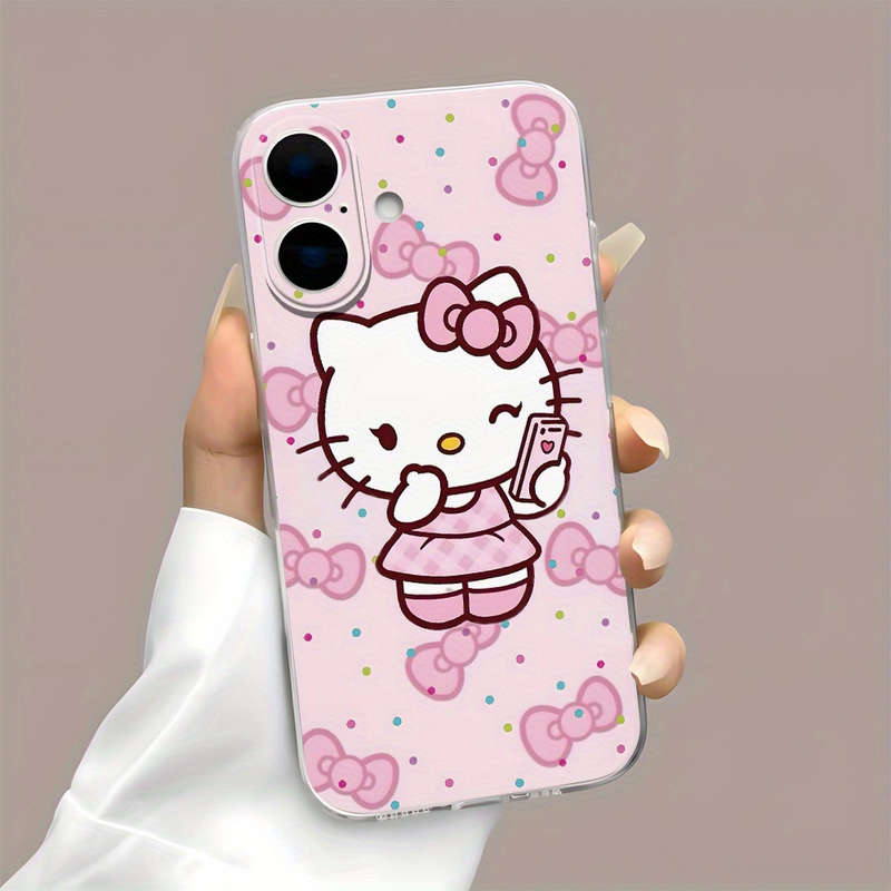 1Pc Transparent For iPhone 16 Plus Phone Case Phone Cover