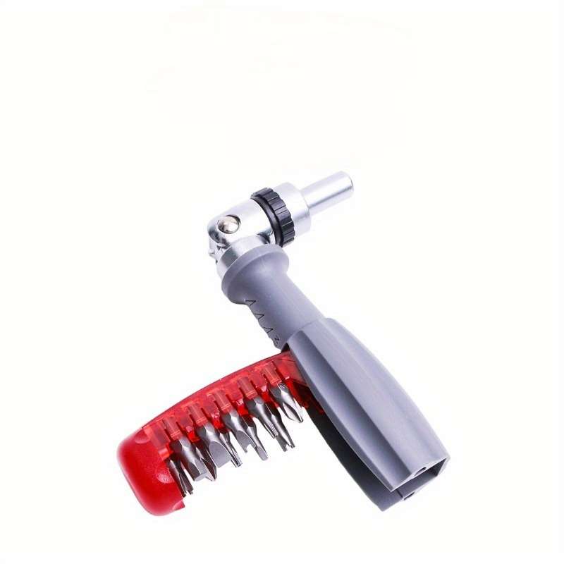 Screwdriver Bit Tool Set Color Twistable Ratchet Screwdriver 10 In 1 Upgraded Version