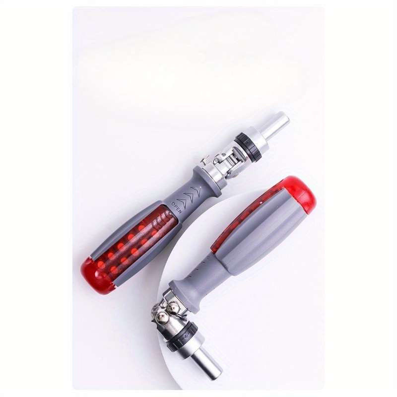 Screwdriver Bit Tool Set Color Twistable Ratchet Screwdriver 10 In 1 Upgraded Version