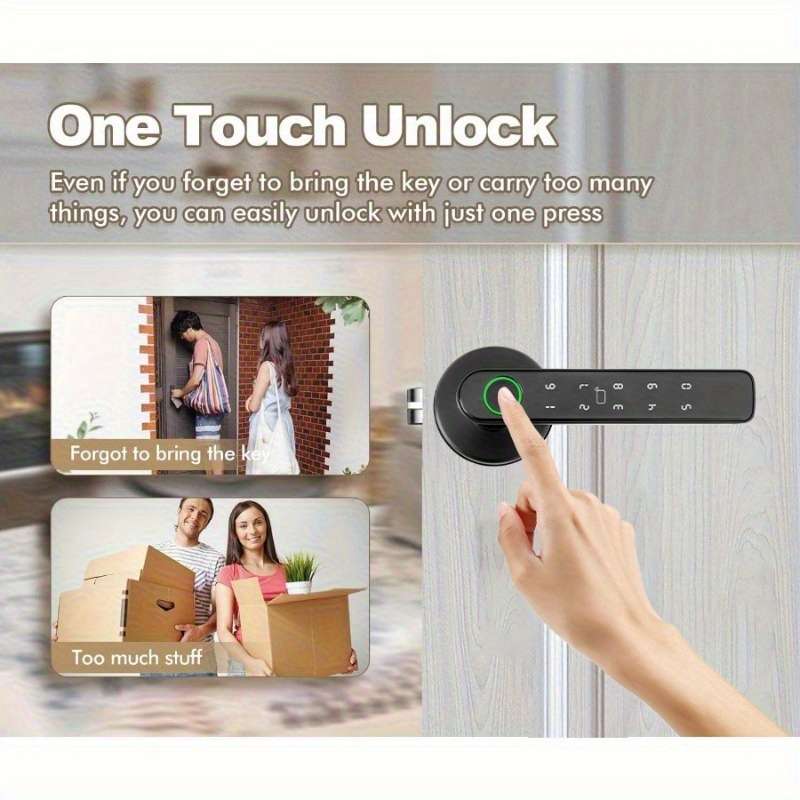 Lock Items 5 In 1 Smart Handle Lock