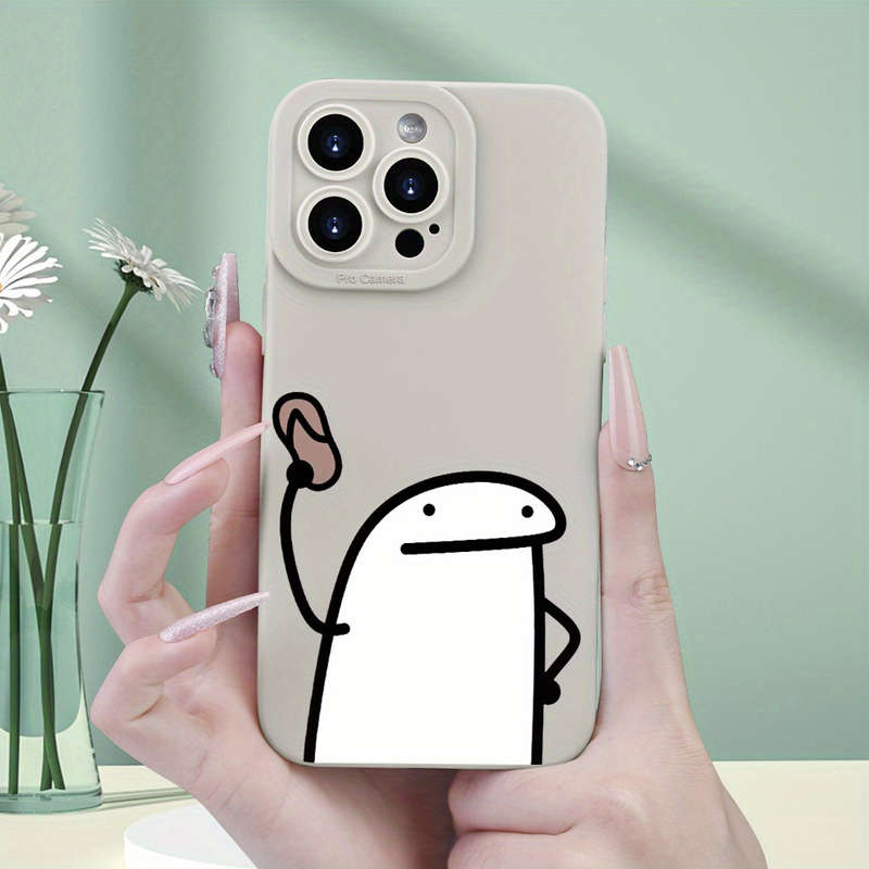 1Pc White For iPhone Xr Phone Case Phone Cover