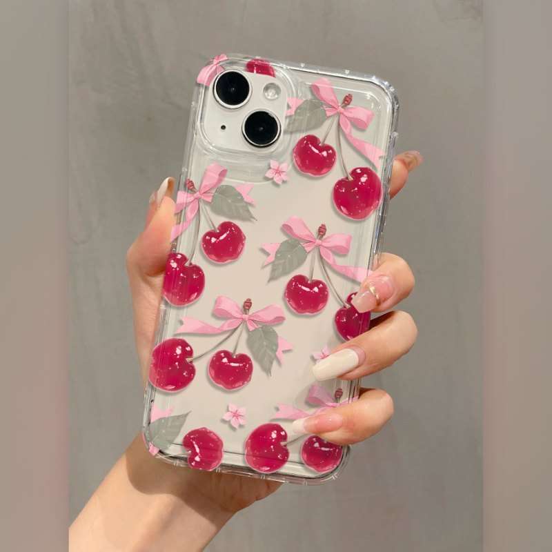 1Pc Transparent For iPhone 15 Plus Phone Case Phone Cover