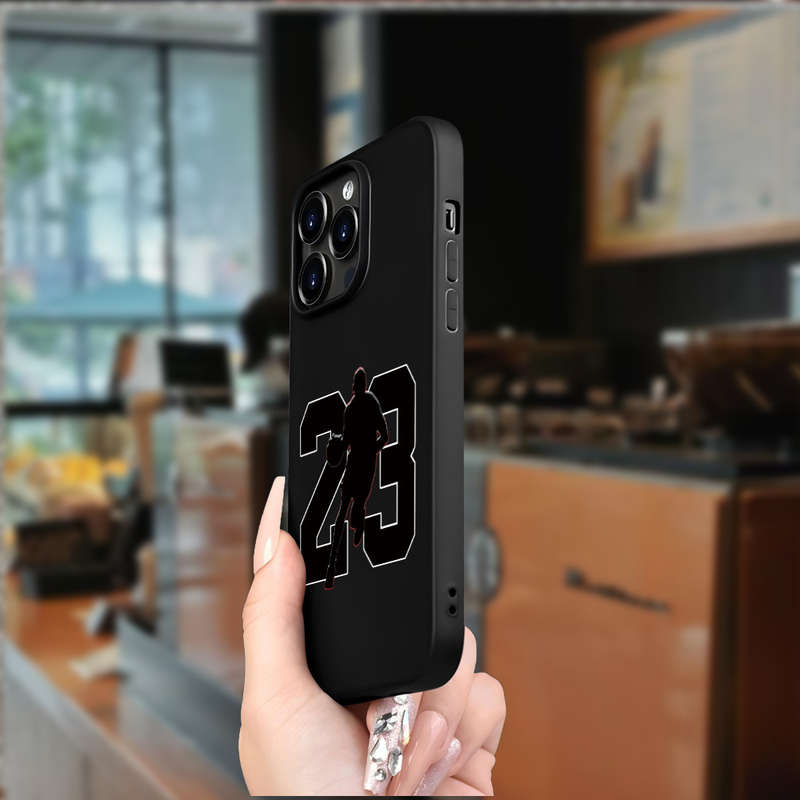 1Pc Black For iPhone 8 Plus Player Unique 23 Phone Case