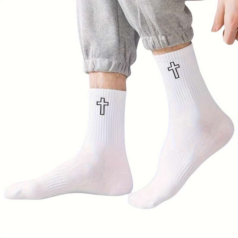 5 Pairs Of Mixed One Size High Elastic Socks