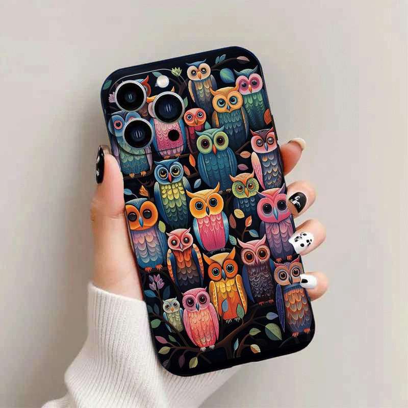 1Pc Black For iPhone 14 African Style Phone Case