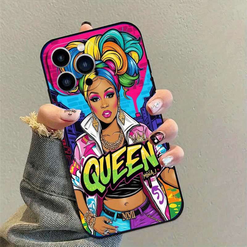 1Pc Black For iPhone 14 Plus TPU Phone Case