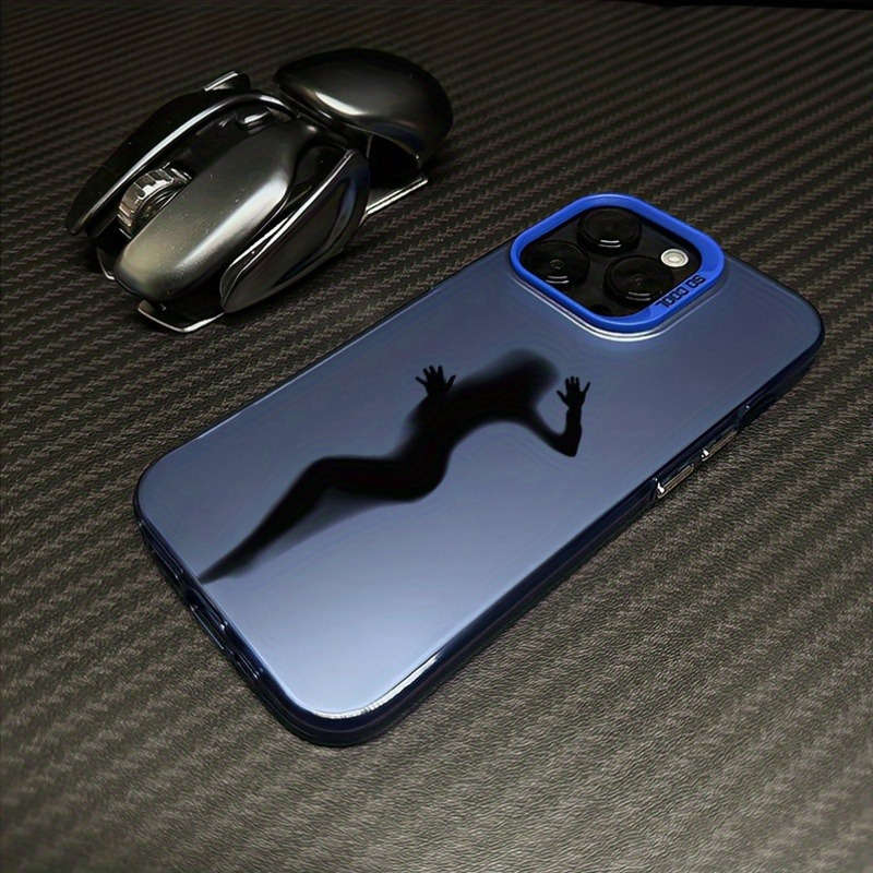 1Pc Black For iPhone 12 Mini Black Dancing Phone Case