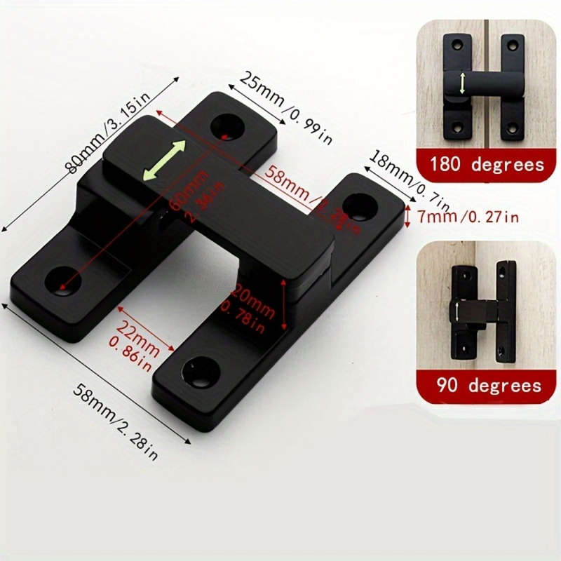 Lock Color Black