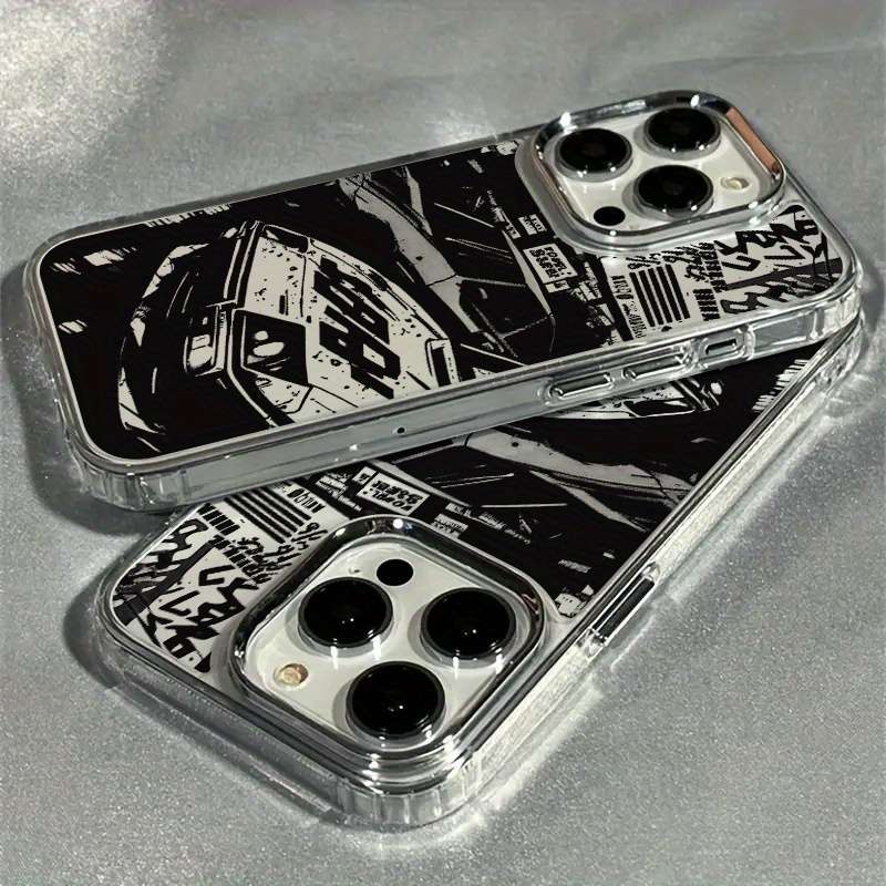 1Pc Transparent For iPhone 12 Phone Case Phone Cover