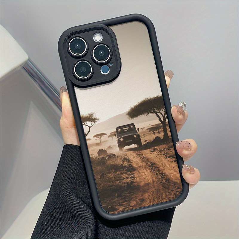 1Pc Mixed Color For iPhone 7 Plus 8 Plus African Savannah Phone Case