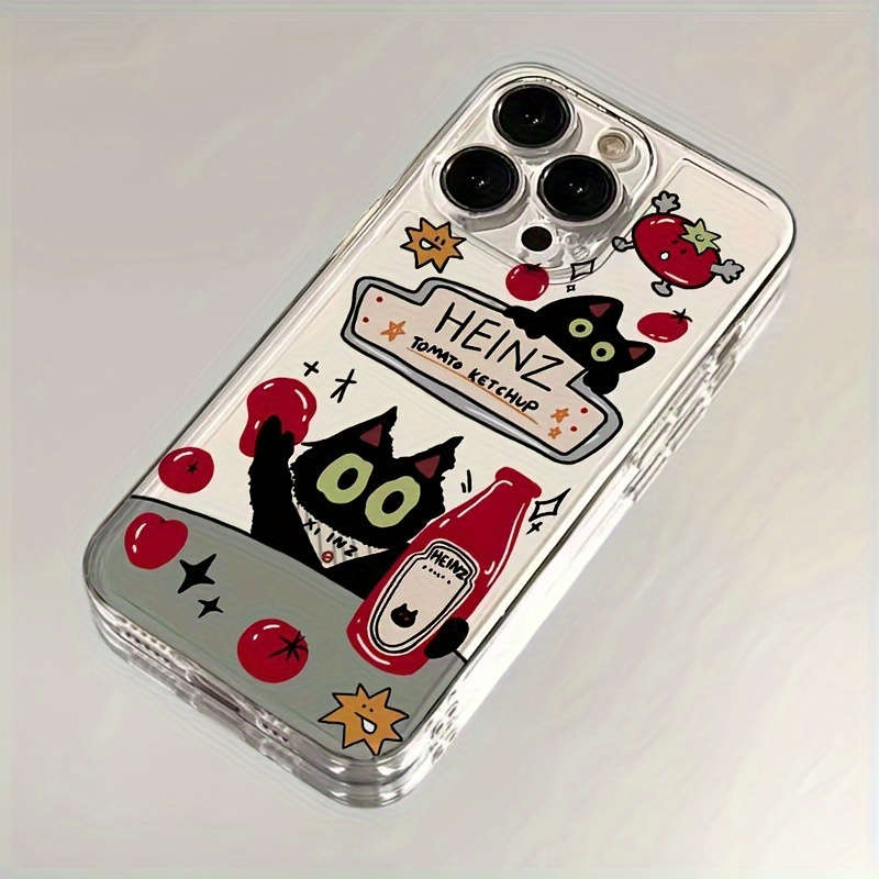 1Pc Transparent For iPhone 13 Mini Phone Case Phone Cover