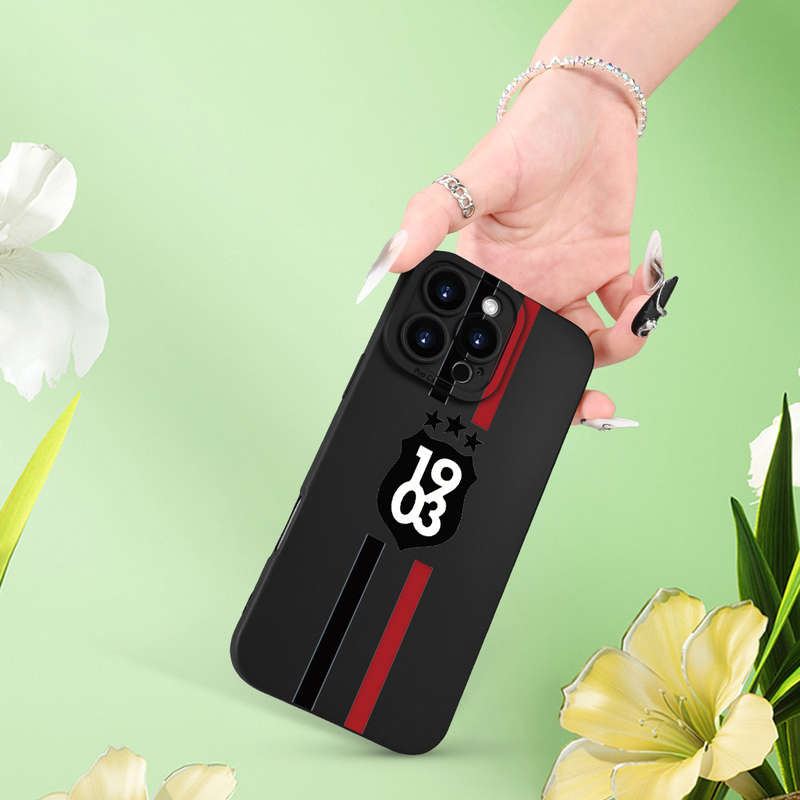 1Pc Black For iPhone X Popular Striped 1903 Phone Case