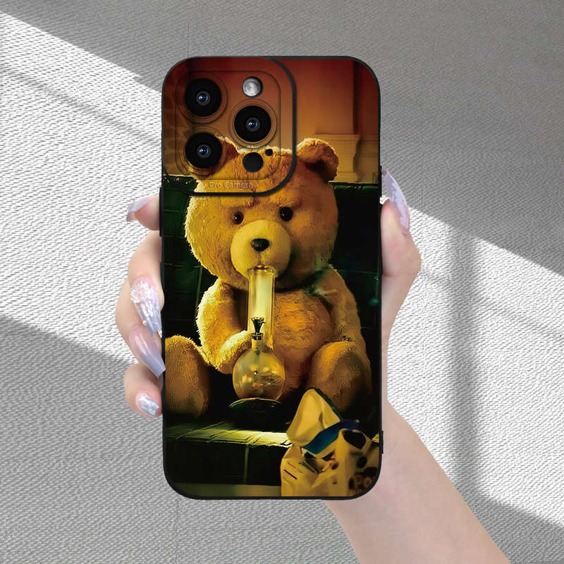 1Pc Black For iPhone 7 Plus 8 Plus Phone Case Phone Cover