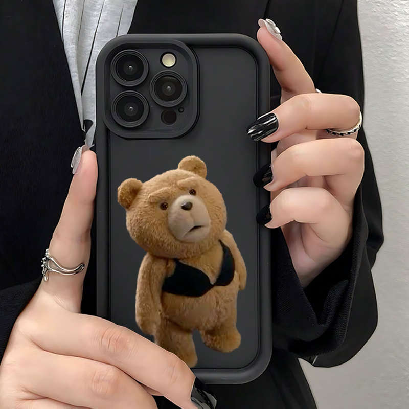 1Pc Black For iPhone 13 Mini Phone Case Phone Cover
