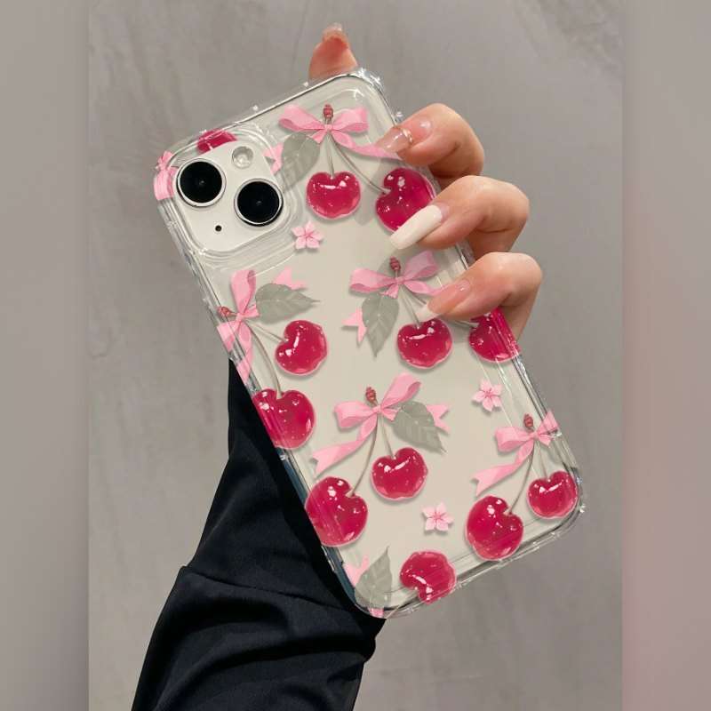 1Pc Transparent For iPhone 15 Plus Phone Case Phone Cover