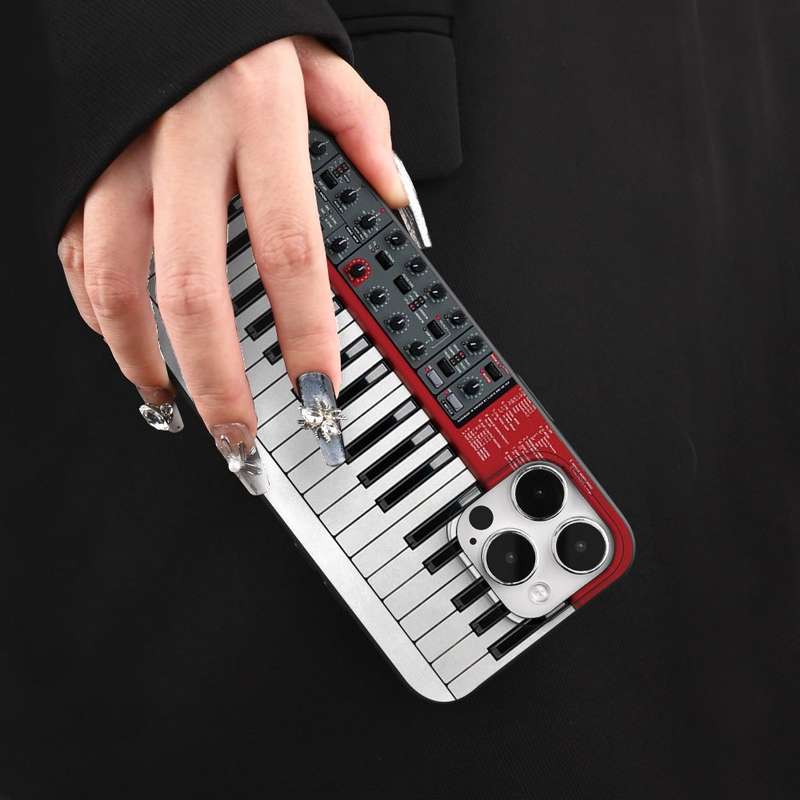 1Pc Mixed Color For iPhone 7 Plus 8 Plus Piano Sound Phone Case