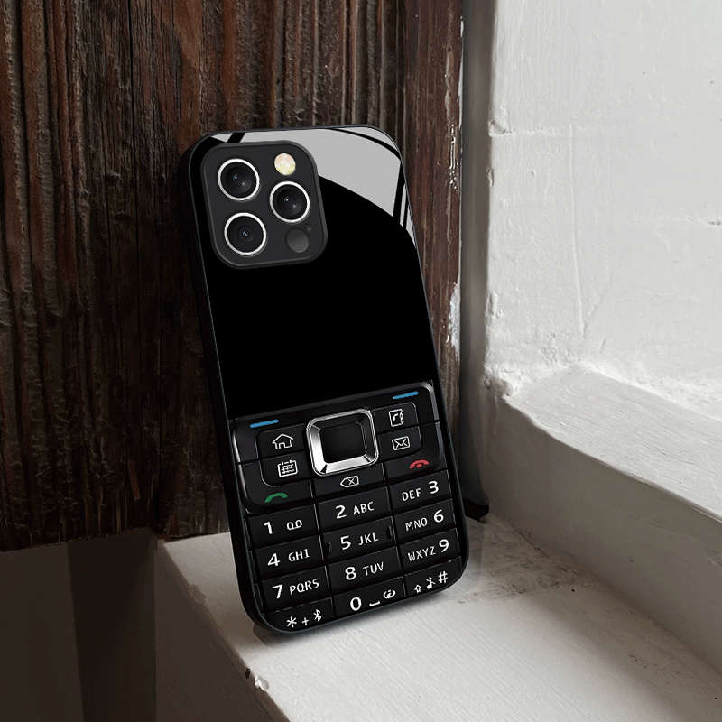 1Pc Black For iPhone 13 Mini Phone Case Phone Cover