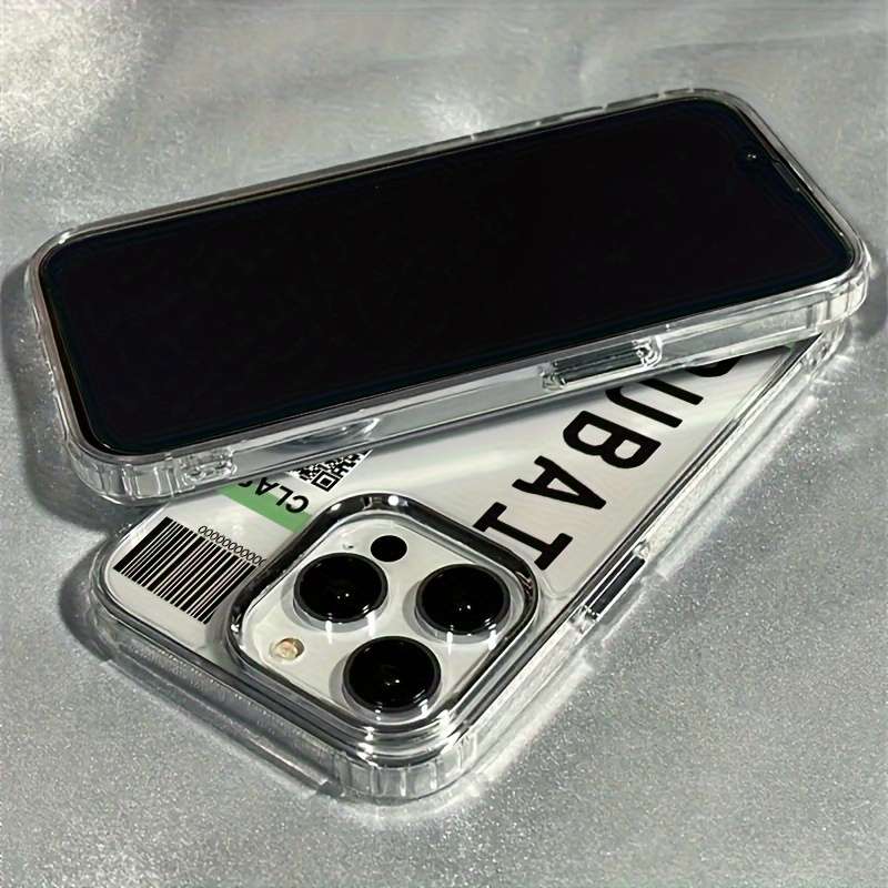 1Pc Transparent For iPhone 15 Pro Max First Class Phone Case