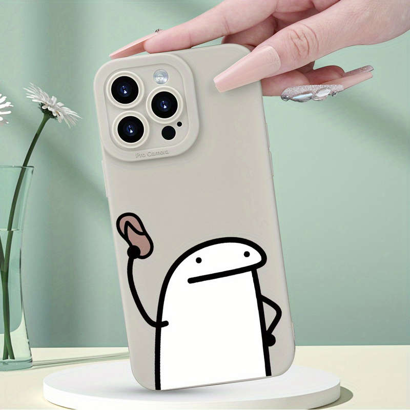 1Pc White For iPhone Xr Phone Case Phone Cover