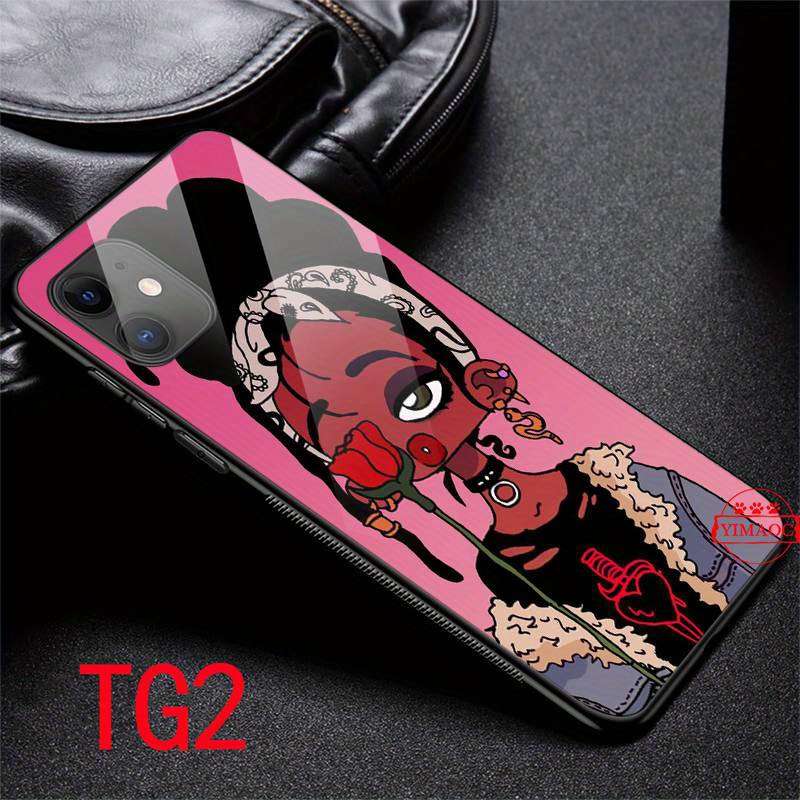 1Pc Mixed Color For iPhone 14 Plus African Girls Phone Case