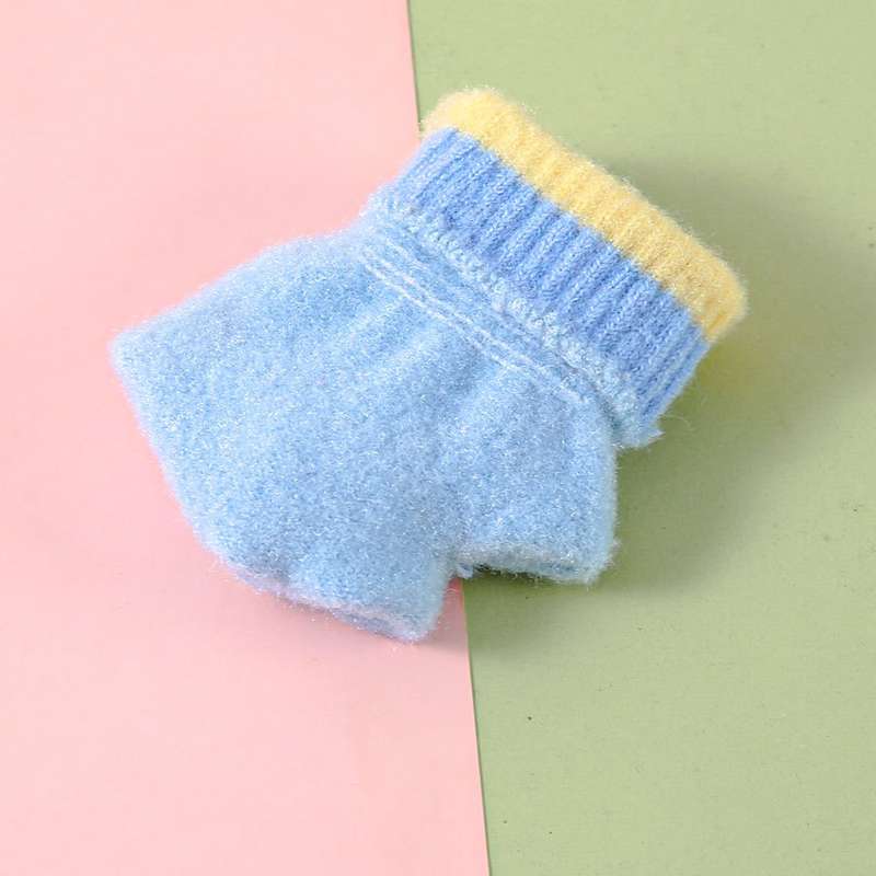 Winter Gloves Color Beige Color Size 1 To 4Y