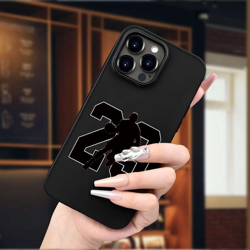 1Pc Black For iPhone 8 Plus Player Unique 23 Phone Case