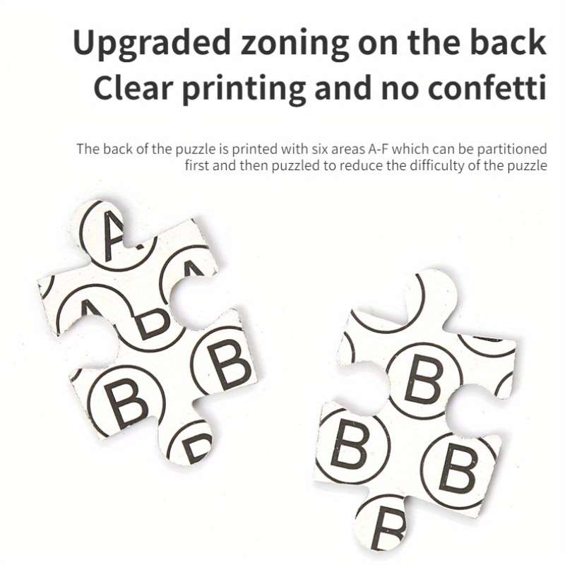 1000 Piece Mini Paper Jigsaw Puzzle