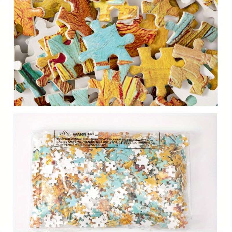 500pcs Mini Jigsaw Puzzle Golde View Beautiful Landscape Paintings Toy Premium Qualit