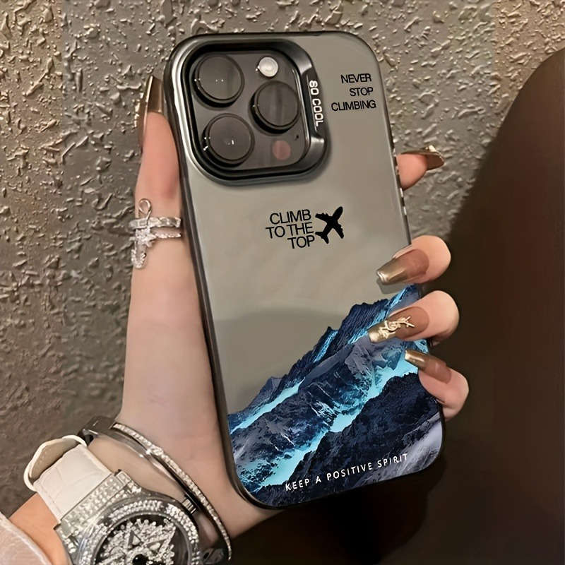 1Pc Black For iPhone 16 Plus Phone Case Phone Cover