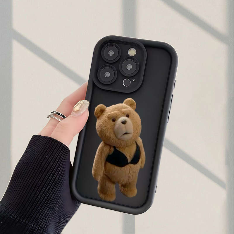 1Pc Black For iPhone 13 Mini Phone Case Phone Cover