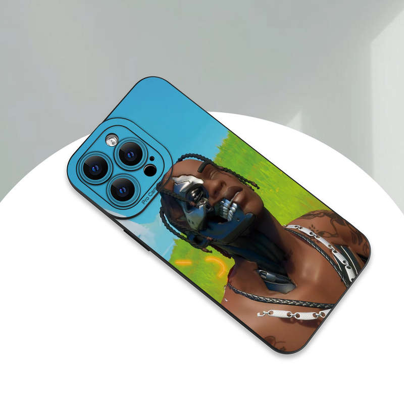1Pc Black For iPhone 11 Pro Dreadlock RAP Boy Phone Case