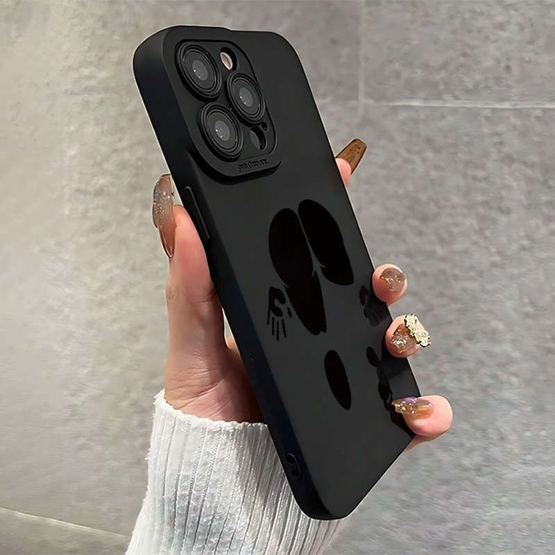 1Pc Black For iPhone 7 Plus 8 Plus Phone Case Phone Cover