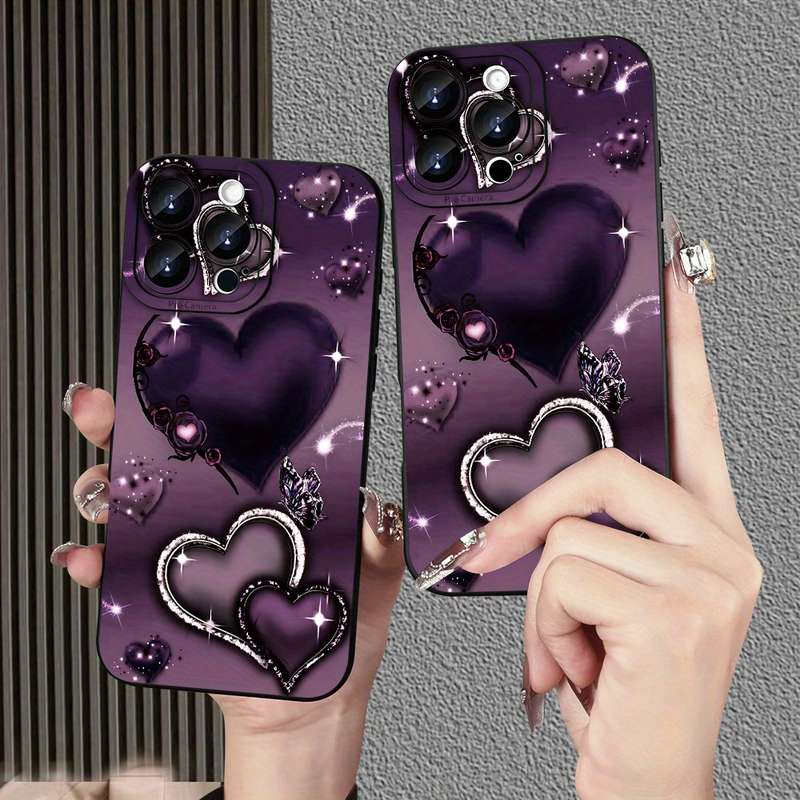 1Pc Black For iPhone 16 Plus Phone Case Phone Cover