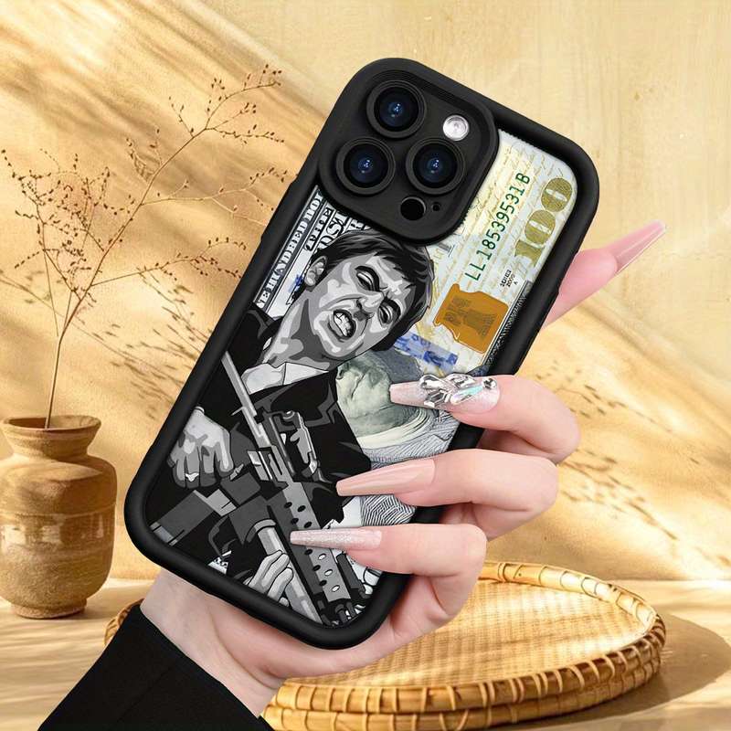 1Pc Black For iPhone 7 Plus 8 Plus Phone Case Phone Cover