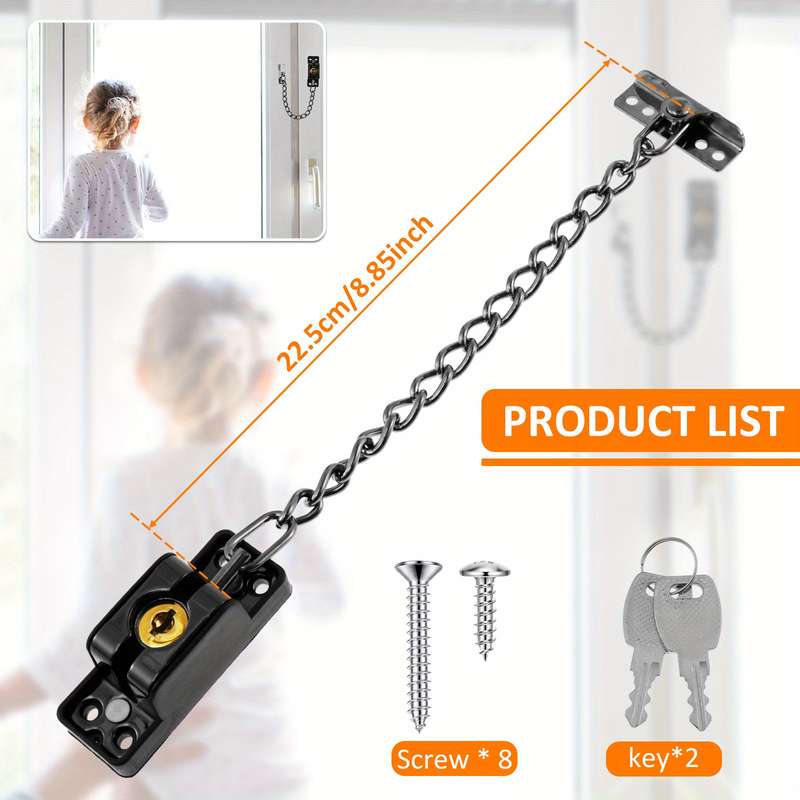 Lock Color Black
