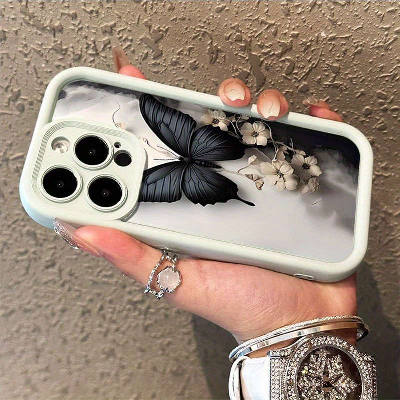 1Pc Beige For iPhone 16 Pro Max Phone Case Phone Cover